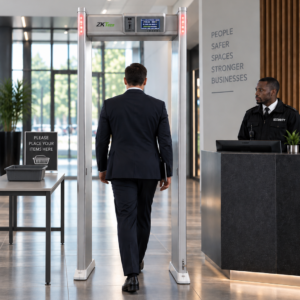 ZKTECO D4330 33 ZONE WALK THROUGH METAL DETECTOR